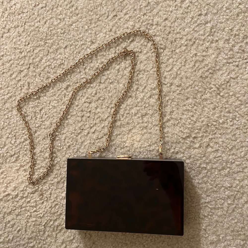 Acrylic Tortoise Clutch